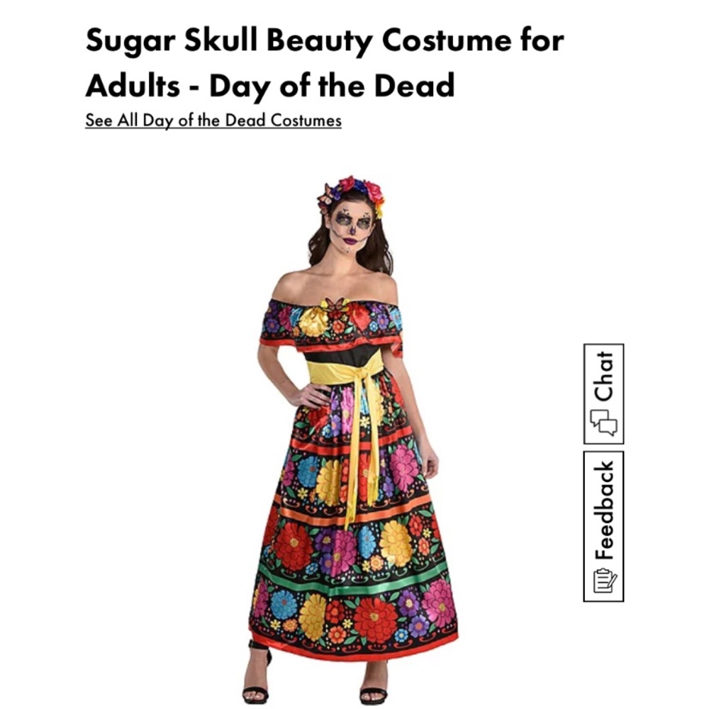 Sugar skull Beauty costume